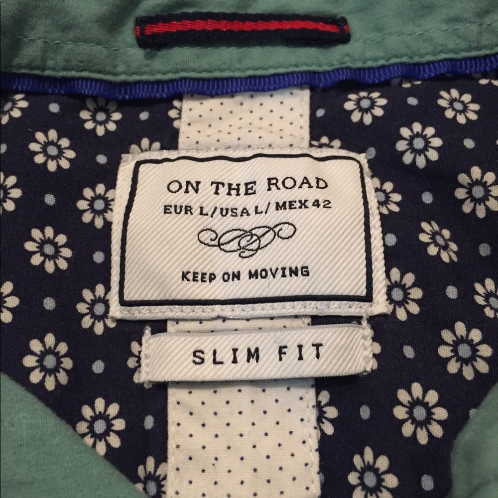 Green Anchor Button-up - Picture 2 of 2